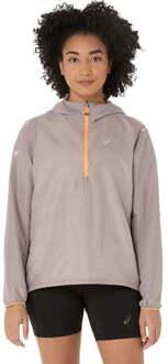 ASICS Fujitrail Packable Hardloopjas Dames-Grijs - L