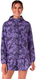 ASICS Fujitrail Packable Hardloopjas Dames-paars lila - XL