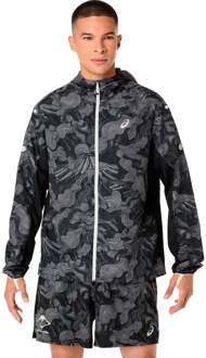 ASICS Fujitrail Packable Hardloopjas Heren-zwart - S