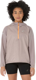 ASICS Fujitrail Packable Windbreaker Dames grijs - M