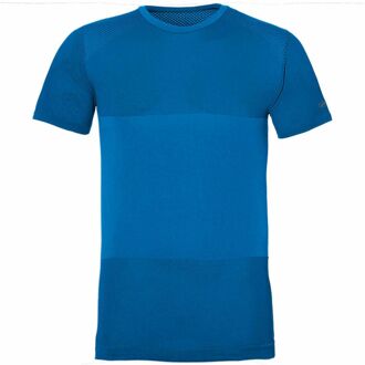 ASICS FuzeX Seamless  Sportshirt - Maat L  - Mannen - blauw