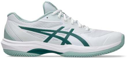 ASICS GAME FF/OC Tennisschoenen Heren-wit, petrolblauw - 44