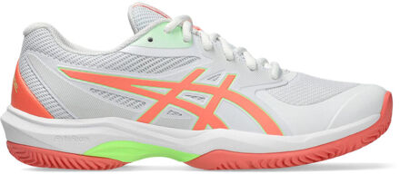 ASICS GAME FF PADEL Padel schoen Dames-wit, koraal - 41.5