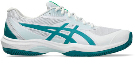 ASICS GAME FF PADEL Padel schoen Heren-wit, petrolblauw - 48