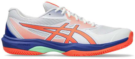 ASICS Game FF Padel Schoen Heren-Wit,Koraal - 40.5
