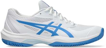 ASICS Game FF Tennisschoenen Dames-Wit,Blauw - 35.5,36,37,37.5,38,39,39.5,40,40.5,41.5,42,42.5,43.5,44,44.5