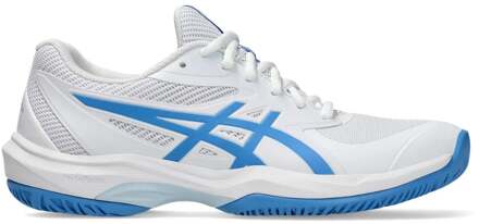 ASICS Game FF Tennisschoenen Dames-Wit,Blauw - 35.5
