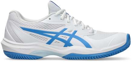 ASICS Game FF Tennisschoenen Dames-Wit,Blauw - 37