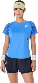 ASICS Game T-shirt Dames-Blauw - M