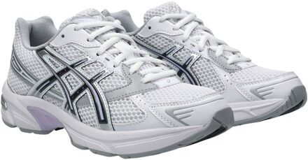 ASICS Gel-1130 Sneakers Dames wit - zwart - zilver - lila - 37 1/2