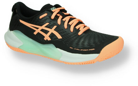 ASICS Gel-Challenger 14 padelschoenen dames Zwart dessin - 40