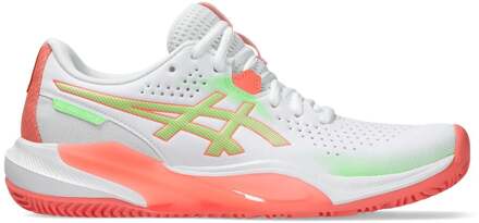 ASICS GEL-CHALLENGER 15 PADEL Padel schoen Dames-wit, koraal - 42