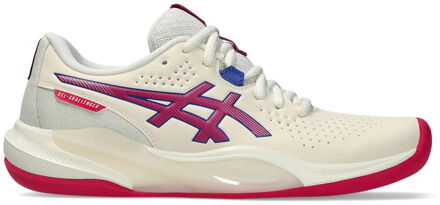 ASICS Gel-Challenger 15 Tennisschoenen Dames-Crème,Berry - 40
