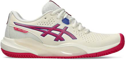 ASICS Gel-Challenger 15 Tennisschoenen Dames-Crème,Berry - 42.5
