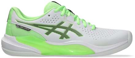 ASICS Gel-Challenger 15 Tennisschoenen Heren-Wit,Neongroen - 39