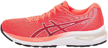 ASICS GEL-Cumulus 22 Tokyo Dames - rood/zwart - maat 39.5