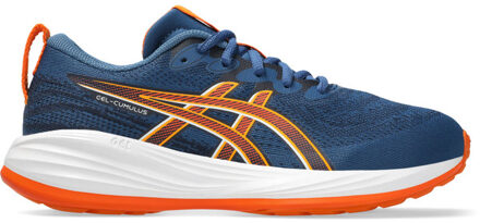 ASICS GEL-Cumulus 27 GS Kids Donkerblauw/Oranje - 39