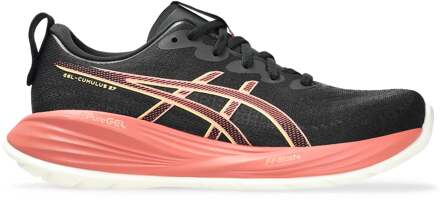 ASICS Gel-Cumulus 27 Neutrale Schoen Dames-Zwart,Koraal - 37,37.5,38,39,39.5,40,40.5,41.5,42,42.5,43.5