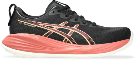 ASICS Gel-Cumulus 27 Neutrale Schoen Dames-Zwart,Koraal - 37.5,42