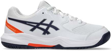 ASICS GEL-DEDICATE 8 GS Allcourt schoen Kinderen-wit, donkerblauw - 32.5,33,33.5,34.5,35,35.5,36,37,37.5,38,39,39.5,40