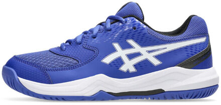 ASICS gel-dedicate 8 gs tennisschoenen gravel jongens - - maat 35,5 Blauw