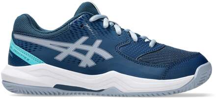 ASICS GEL-DEDICATE 8 PADEL GS Padel schoen Kinderen-petrolblauw, blauw-grijs - 32.5,33,33.5,34.5,35,35.5,36,37,37.5,38,39,39.5,40