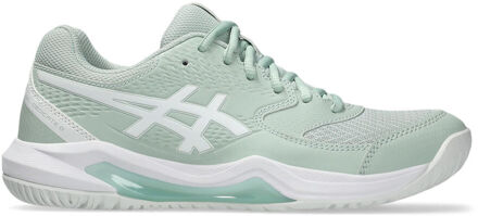 ASICS Gel-Dedicate 8 Tennisschoenen Dames-Blaugrau,Wit - 44