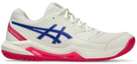 ASICS Gel-Dedicate 8 Tennisschoenen Dames-Crème,Donkerblauw - 39.5,40,40.5,41.5,42,42.5,43.5,44