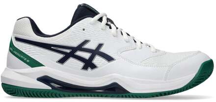 ASICS Gel-Dedicate 8 Tennisschoenen Heren-Wit,Groen - 40.5