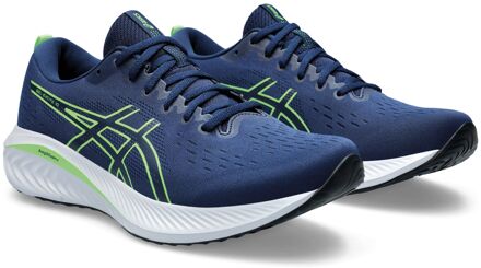 ASICS Gel-Excite 10 Hardloopschoenen Heren donkerblauw - groen - 42 1/2