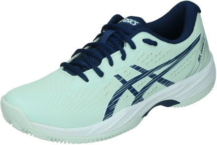 ASICS Gel-Game 9 Clay/OC Tennisschoenen Dames lichtblauw - donkerblauw - 38