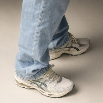 ASICS Gel-kayano 14 birch dark pewter Wit - 40