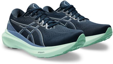 ASICS Gel-Kayano 30 Hardloopschoen Dames donkerblauw - blauw - groen - 38