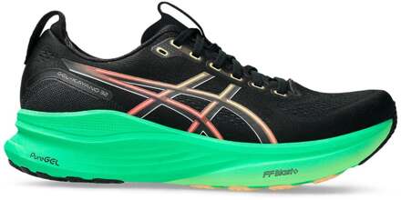 ASICS Gel-Kayano 32 Stabiliteitsschoen Heren-zwart, groen - 44.5