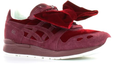 ASICS Gel-Lyte Dames Burgundy Trainers Rood - EU 37 / UK 4