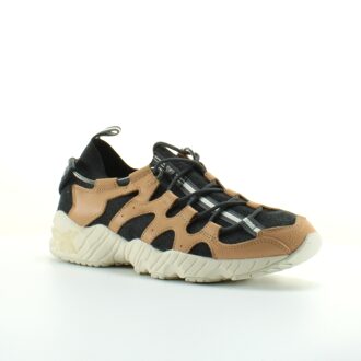ASICS Gel-Mai Knit Heren Bruin/Zwart Sportschoenen Veelkleurig
