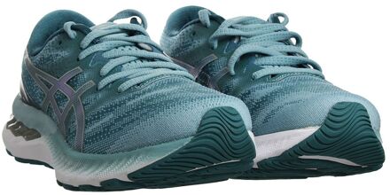 ASICS Gel-Nimbus 23 Dames Blauwe Hardloopschoenen - maat