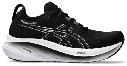 ASICS Gel-Nimbus 26 Hardloopschoenen Dames zwart - grijs - wit - 39 1/2