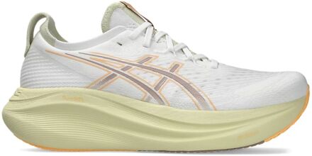 ASICS Gel-Nimbus 27 Hardloopschoenen Heren 42.5 Wit
