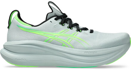 ASICS GEL-Nimbus 28 Heren donkergrijs/groen - 43 1/2