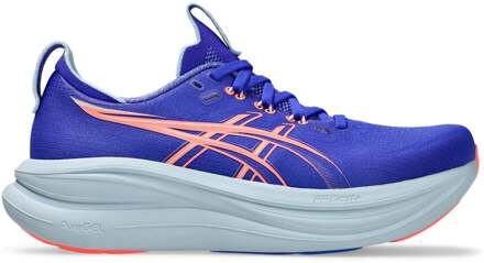 ASICS Gel-Nimbus 28 Neutrale schoen Dames-blauw, oranje - 37.5