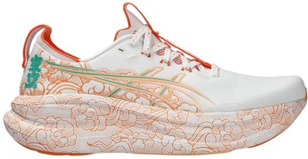 ASICS Gel-Nimbus 28 Tokyo Hardloopschoenen Heren 43.5 Wit