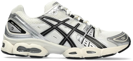 ASICS Gel-Nimbus 9 Sneakers Wit Asics , White , Heren - 44 Eu,43 1/2 Eu,42 1/2 Eu,40 1/2 Eu,44 1/2 Eu,45 Eu,42 Eu,41 1/2 EU