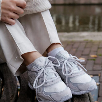 ASICS Gel-nyc cream cloud grey Grijs - 37,5