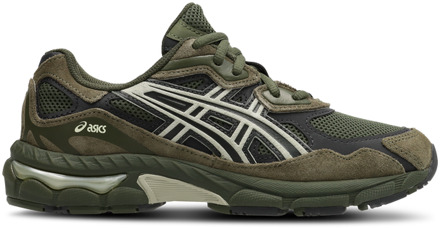 ASICS GEL-NYC Kindersneakers - Groen - Maat 40 - Suède Green