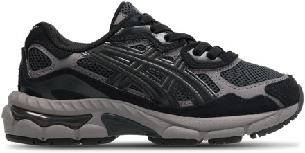 ASICS Gel Nyc Peuterschoenen - Grijs - Maat 27 - Leer Grey