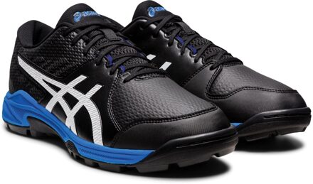 ASICS Gel-Peake Hockeyschoenen Heren zwart - blauw - wit - 44