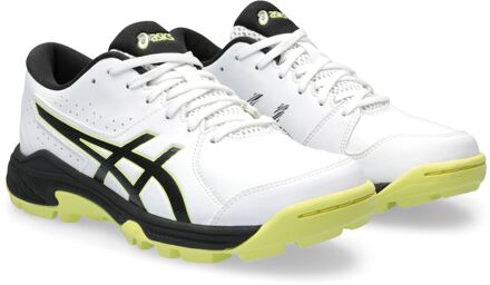 ASICS Gel-Peake Hockeyschoenen Junior wit - zwart - geel - 33 1/2