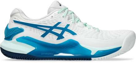 ASICS Gel-Resolution 9 Tennisschoenen Dames wit - 37.5