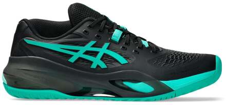 ASICS Gel-Resolution X Allcourt schoen Heren-zwart, turkoois - 44.5
